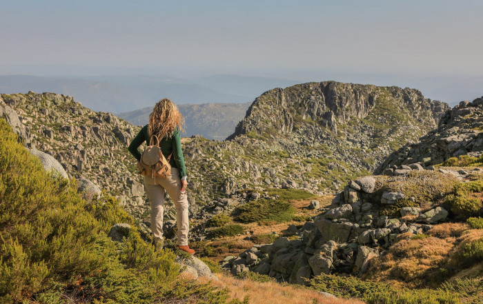 Paisagem do Cântaro Gordo, na Serra da Estrela
