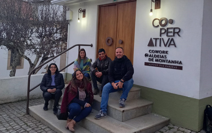 Gonçalo Hall, nómada digital, no cowork Aldeias de Montanha